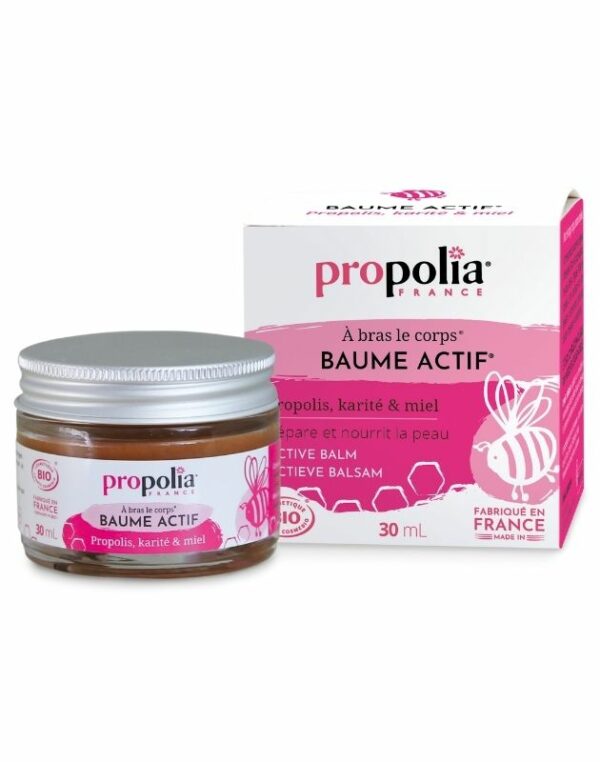Baume Actif Propolis Karité et Miel